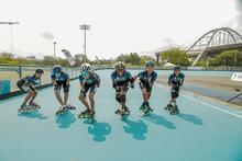 La selecci&oacute;n de patinaje cale&ntilde;a va rodando en oro