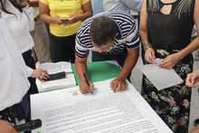 Firman pacto para iniciar &lsquo;Obras de Coraz&oacute;n&rsquo; alrededor de la galer&iacute;a Alameda