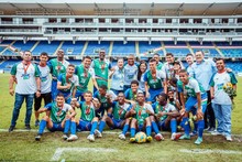 Cali tambi&eacute;n celebr&oacute; el oro en el f&uacute;tbol masculino de los Juegos Departamentales