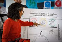 Personas en condici&oacute;n de discapacidad resaltan importancia del nuevo sistema de semaforizaci&oacute;n inteligente