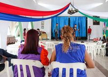 Personas en situaci&oacute;n de calle protagonizan obra teatral
