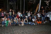 Un show tecnol&oacute;gico ilumina la Plaza de Caycedo