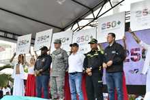 &lsquo;250 menos 250 m&aacute;s&rsquo;, una bella puesta en escena que simboliza el gran logro por la vida en Cali