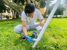 Por segunda vez en 2022, Datic embellece el parque Colseguros Andes