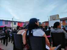 Habitantes de Llano Verde recuperan el parque El &Aacute;rbol, con jornadas de cine y teatro