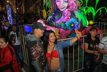 El centro de la capital vallecaucana  se llena de luz y alegr&iacute;a con el alumbrado navide&ntilde;o. 