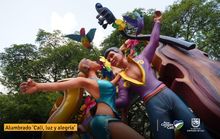 En la zona centro, en el Bulevar del R&iacute;o, se tienen macro figuras hechas por artesanos nari&ntilde;enses que han trabajado 12 figuras volum&eacute;tricas que recrean una hermosa leyenda alrededor del colibr&iacute;. 