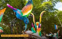 En la zona centro, en el Bulevar del R&iacute;o, se tienen macro figuras hechas por artesanos nari&ntilde;enses que han trabajado 12 figuras volum&eacute;tricas que recrean una hermosa leyenda alrededor del colibr&iacute;. 