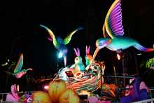 En la zona centro, en el Bulevar del R&iacute;o, se tienen macro figuras hechas por artesanos nari&ntilde;enses que han trabajado 12 figuras volum&eacute;tricas que recrean una hermosa leyenda alrededor del colibr&iacute;. 