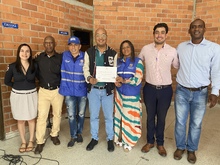 Estudiantes de La Presentaci&oacute;n recibieron reconocimiento simb&oacute;lico como gestores de paz