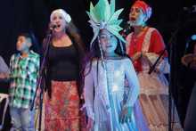 El Instituto Popular de Cultura celebr&oacute; 75 a&ntilde;os al ritmo de chirim&iacute;a y manifestaciones culturales