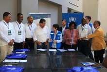 Firmada carta para el acuerdo de proyectos de apoyo a la poblaci&oacute;n migrante, desplazada y refugiada