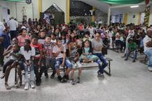 Vivimos la segunda novena navide&ntilde;a del 2022 con habitantes del poblado 1 