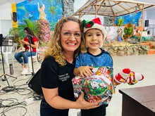 Vivimos la segunda novena navide&ntilde;a del 2022 con habitantes del poblado 1 