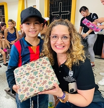 Vivimos la segunda novena navide&ntilde;a del 2022 con habitantes del poblado 1 