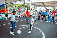 La magia de la Navidad se tom&oacute; la Ciudadela de la Alegr&iacute;a 