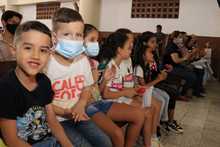 Navidad, sonrisas y cale&ntilde;idad para la ni&ntilde;ez del Barrio Breta&ntilde;a