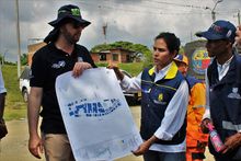 Avanza entrega de asistencia humanitaria a los afectados por temporada de lluvias