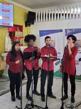 Con regocijo y devoci&oacute;n en la Independencia recibieron el 4to d&iacute;a de la novena navide&ntilde;a