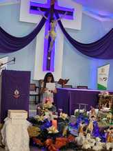 Con regocijo y devoci&oacute;n en la Independencia recibieron el 4to d&iacute;a de la novena navide&ntilde;a