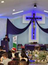 Con regocijo y devoci&oacute;n en la Independencia recibieron el 4to d&iacute;a de la novena navide&ntilde;a