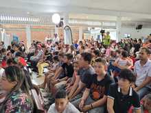 Con regocijo y devoci&oacute;n en la Independencia recibieron el 4to d&iacute;a de la novena navide&ntilde;a