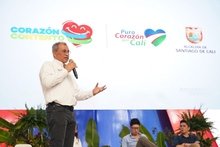 El Gobierno Nacional con el Coraz&oacute;n Contento en Cali