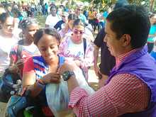 Se entregaron mercados a l&iacute;deres de Familias en Acci&oacute;n