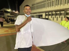 Ra&uacute;l Miranda y su mensaje de paz en el Sals&oacute;dromo