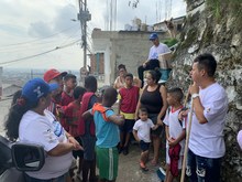 Ni&ntilde;os y ni&ntilde;as de la comuna 20 pasan su tiempo libre lejos de la violencia, gracias al arte y el deporte