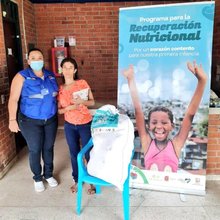 La Alcald&iacute;a entrega 1632 mercados para la recuperaci&oacute;n nutricional de los ni&ntilde;os