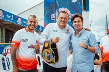 Cale&ntilde;os y visitantes disfrutaron de la jornada inaugural de la Feria Deportiva 2022