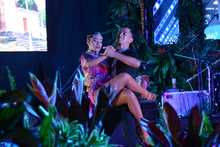 El Teatro al Aire Libre Los Cristales tambi&eacute;n vive el ambiente de Feria