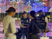J&oacute;venes becados se destacan como promotores de civismo en el Alumbrado Navide&ntilde;o