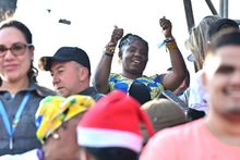 Francia M&aacute;rquez no se perdi&oacute; el desfile del Cali Viejo