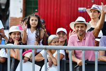 Francia M&aacute;rquez no se perdi&oacute; el desfile del Cali Viejo