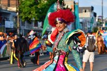 Francia M&aacute;rquez no se perdi&oacute; el desfile del Cali Viejo