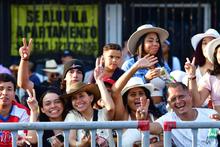 Francia M&aacute;rquez no se perdi&oacute; el desfile del Cali Viejo