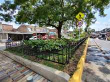 Dagma entrega varios separadores verdes a la ciudad