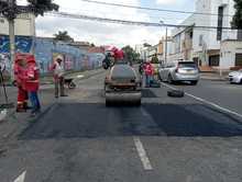 Solucionan da&ntilde;os en la malla vial en el centro de Cali con &lsquo;Obras de Coraz&oacute;n&rsquo;