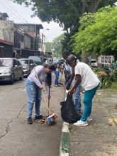 Los ambientes saludables y productivos de la Comuna 6 son apoyados por Cali Incluyente.