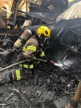 Reacci&oacute;n inmediata de autoridades locales ante incendio en barrio San Nicol&aacute;s