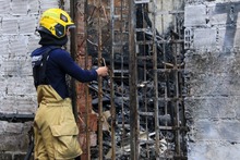 Reacci&oacute;n inmediata de autoridades locales ante incendio en barrio San Nicol&aacute;s