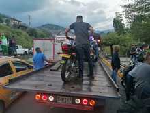 Inmovilizan m&aacute;s de 40 motocicletas en operativo interinstitucional