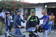 Autoridades retuvieron 40 motos durante operativo de control