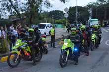 Autoridades retuvieron 40 motos durante operativo de control