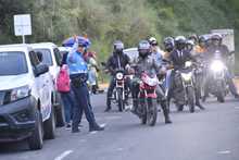 Autoridades retuvieron 40 motos durante operativo de control