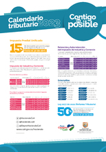 Calendario tributario 2023