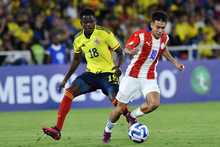 Con el empuje de los cale&ntilde;os, Colombia igual&oacute; 1-1 con Paraguay en el Suramericano Sub 20