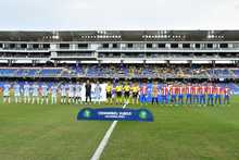 Paraguay venci&oacute; 2-1 a Argentina y pas&oacute; a encabezar el Grupo A del Suramericano Sub 20